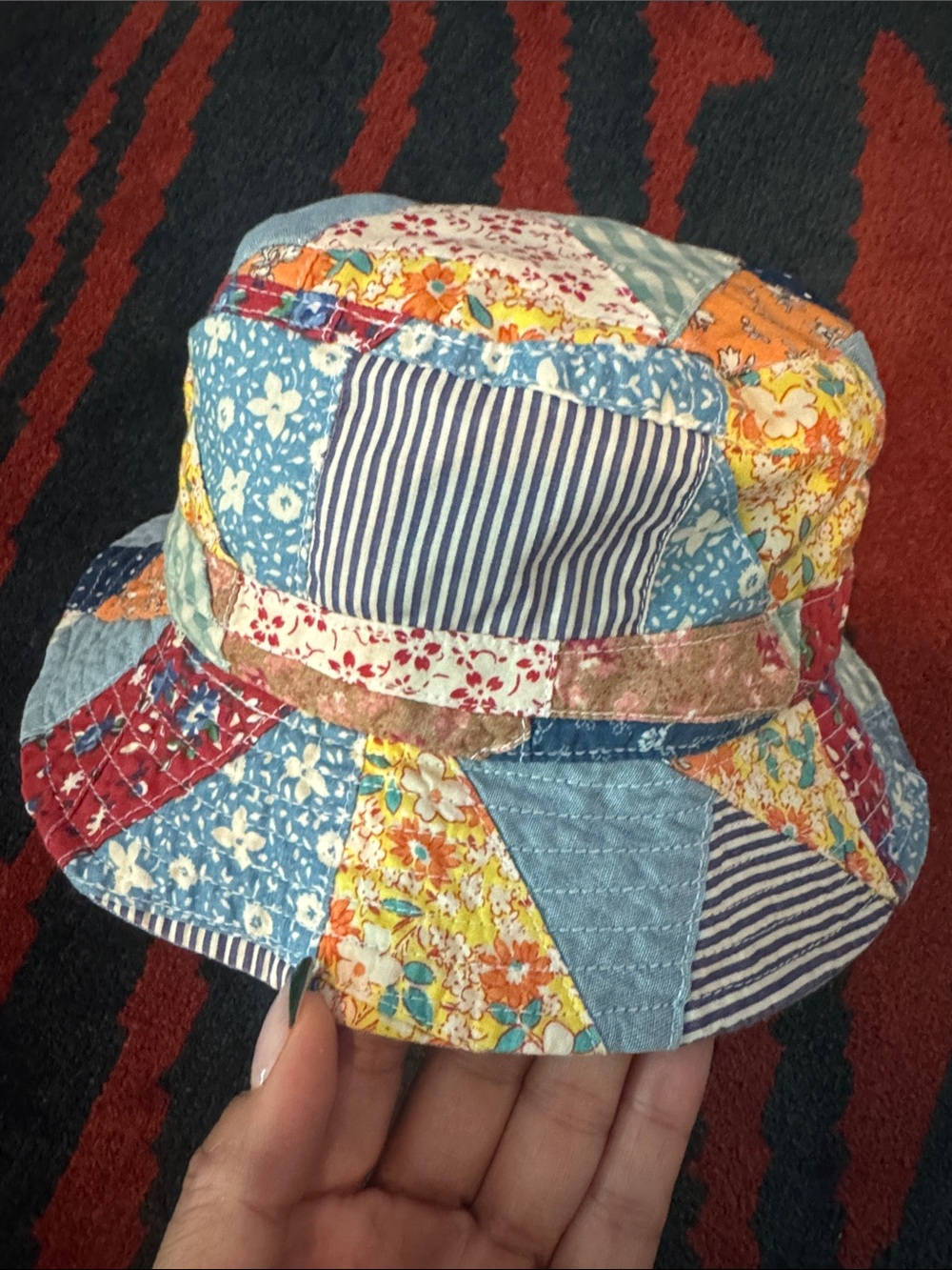 Polo by Ralph Lauren Patchwork Bucket Hat - Picture 3 of 10